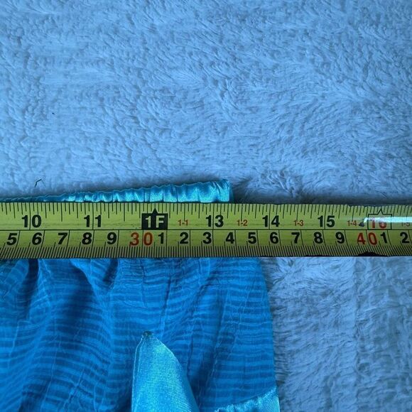 Vintage Y2K NWT Avital Blue Tank Tube Top Shirt Blouse - Picture 4 of 5